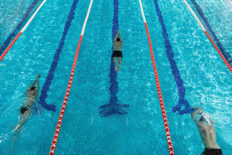 Top view three male swimmers (1)